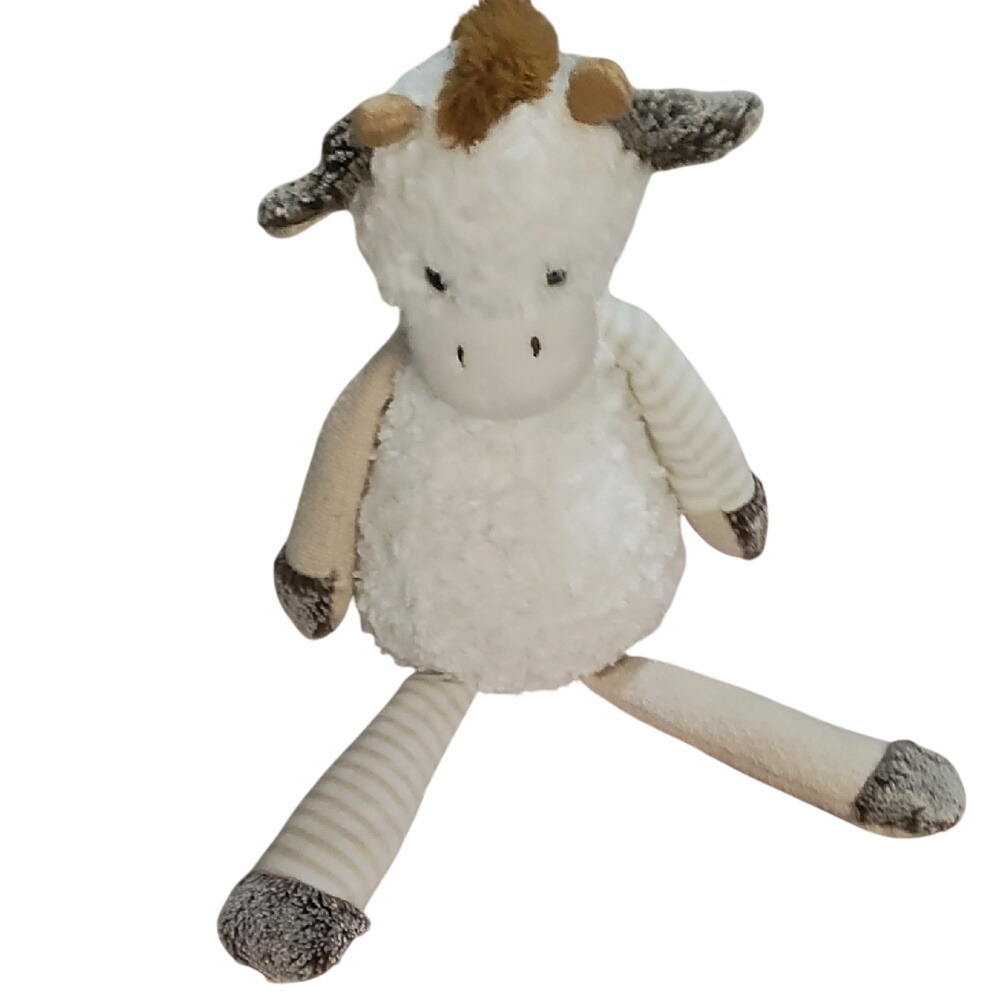 Plush Giraffe‎ Stuffed Animal Cream Brown Stripes Soft Toy Nursery Decor